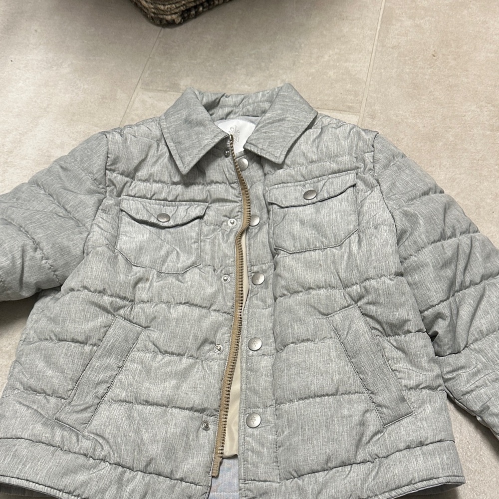 Eleventy grey puffer coat boys 10